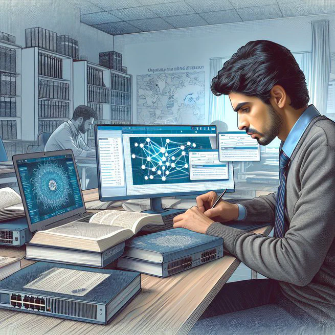 Cybersecurity Student CCNA Journey